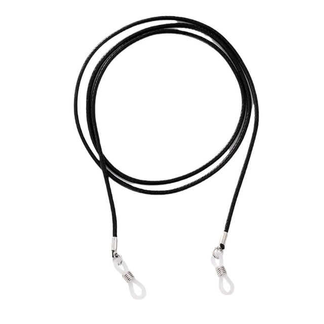Adjustable Anti-Lost Headphone Lanyard with Silicone Ring 75cm Polyester Strap for Secure Fit