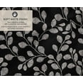 thumbnail image 2 of Soimoi Cotton Canvas Fabric Yardage - Printed Leaves, Black | 56" Wide | Ideal for Sewing, Upholstery, Tote Bags, Home Decor & More, 2 of 7