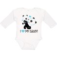 thumbnail image 3 of Inktastic I Love My Daddy Boy Bear Boys Long Sleeve Baby Bodysuit, 3 of 5
