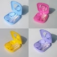 thumbnail image 4 of Lubelski Cute Pocket Mini Lens Case Travel Kit Easy Carry Mirror Container Holder, 4 of 7