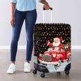 thumbnail image 4 of HELLHERO Christmas Dustproof Suitcase Protective Sleeve Polyester Spandex Durable Suitcase Cover Long Time Using Luggage Protective Cover for Women, 4 of 7