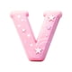 thumbnail image 2 of 26 Alphabet Series 2D Acrylic Backpack Car Pendant Decoration Ornament, 2 of 6