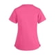 thumbnail image 5 of Top exfoliante para mujer, camiseta profesional para mujer, ropa de trabajo de enfermera, Top exfoliante para SPA, cosmetología, peluquero de mascotas Rosa Rojo M, 5 of 9