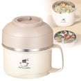 thumbnail image 1 of Ramen Bowl Set Soup Bowl With Lid And Handles Stainless Liner Dishwasher, 1 of 7