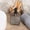 Smoked, variant on Clear Glass Soap Dispenser PURE SOAP 18 FL OZ