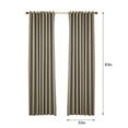 thumbnail image 2 of Cortinas opacas para dormitorio Cortinas de habitación con aislamiento de ojales para sala de estar Leyfeng cortinas opacas, 2 of 7