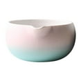 thumbnail image 1 of Lipstore Matcha Bowl Ceramic for Tea House Office Gift for Matcha Lover/friend/Family Gradient Pink, 1 of 8