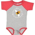 thumbnail image 3 of Inktastic Bee Gift Cute Kids Honeybee Girls Baby Bodysuit, 3 of 5