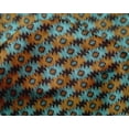 thumbnail image 4 of oneOone Silk Tabby Fabric Geometric Ikat Printed Fabric 1 Yard 42 Inch Wide, 4 of 4