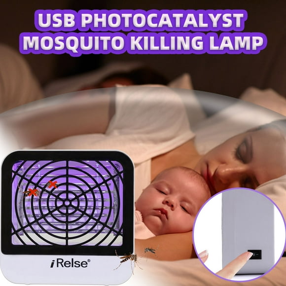 Up to 65% off USB Electric Mosquito Insect K iller Trap Lamp LED Light Bug Zapper Pest Control
