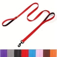 thumbnail image 1 of YOPTOP Dog Training Leash Long Sturdy Dog Leash With 2 Padded Handles Safety Walking Lead For Medium And Large Dogs,Red,2.5*180CM, 1 of 6