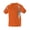 Orange/ Grey/ White, variant on Alleson Athletic 529Y Youth 2 Button Henley Baseball Jersey-Grey/ Black/ White-S