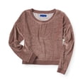 thumbnail image 1 of Aeropostale Chandail en Molleton en Velours pour Femmes, Marron, Juniors, Grand, 1 of 1