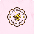 thumbnail image 4 of Inktastic Future Beekeeper Like Daddy Boys or Girls Baby T-Shirt, 4 of 5
