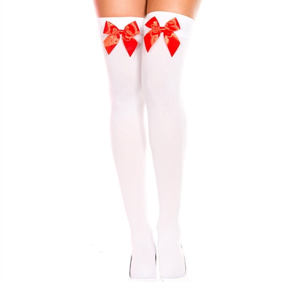 Youth Baseball Socks Womens White Stockings over the Knee Non-slipper Sheer High Thigh Socks Socks Mens One Size