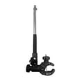 thumbnail image 4 of DYNWAVECA 4ft Telescopic RV Marine Flag Pole Mount Kit Fits 0.6-1.75" Rails Lightweight Adjustable Portable Flag Bracket 360 degree Rotatable C Clamp, 4 of 10