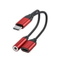 thumbnail image 5 of Whigetiy 2 in 1 USB C Type C to 3.5mm Headphone Audio Aux Jack & Charge Adapter Cable, 5 of 11