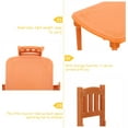thumbnail image 3 of Shisuyan 1 Set Plastic Mini Furniture Small Creative Dining Table Mini Dining Table, 3 of 8