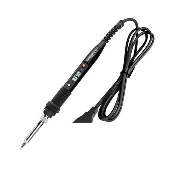 80W Soldering iron kit Adjustable temperature LCD solder welding tools With Solder Tin Iron Tips ,Internally Heated