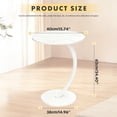 thumbnail image 3 of PinkSheep Adjustable Small Side Table End Table Accent Table Tray Table for Living Room Small Spaces, 3 of 7
