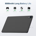 thumbnail image 5 of Tablet, 10.1 inch Android 13 Tablet, 10(4+6)GB RAM+64GB ROM+1TB Expandable Tablets, Octa-Core Processor, 8000mAh Battery,WiFi 5,Dual Camera, HD Display, GPS, 5 of 6