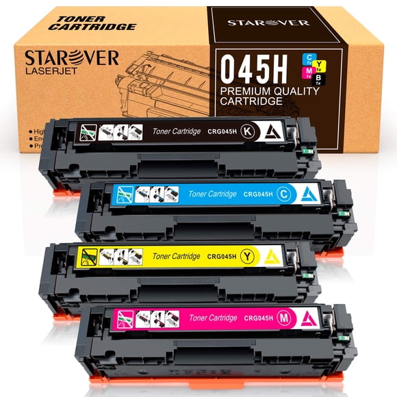 Cartuchos de tóner STAROVER compatibles para Canon 045 045H