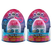 Hatchimals Mini Twin Surprise Egg Toy Featuring 1 of 4 Fun Collectible Mini Dolls - 2 Pack
