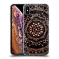 thumbnail image 1 of Head Case Designs Marbles And Mandala Rose Gold Soft Gel Case Compatible with Apple iPhone XS Max, 1 of 7