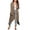 Dark Khaki, variant on Women's Plus Size Long Cardigans Long Sleeve Plaid Duster Cardigan Lightweight Sweater