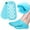 H, variant on Moisturizing Gel Socks for Intensive Foot Care Soft Silicone Non Heel Socks for Women and Men to Soothe Rough Skin and Provide