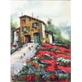 thumbnail image 6 of Guido Borelli "Casa In Collina" CUSTOM FRAMED Hand Signed #d Giclee on Canvas Generic, 6 of 6