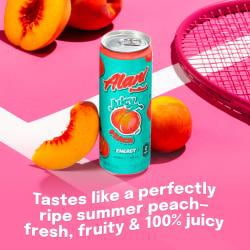 Alani Nu Juicy Peach Sugar Free Energy Drink (Pack of 12)