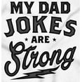 thumbnail image 2 of My Dad Jokes Are Strong Funny Fathers Hoodie Hooded Sweatshirt Men Brisco Brands S, 2 of 6