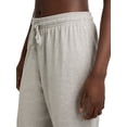 thumbnail image 2 of Champion Women’s Lightweight Lounge Capri Pants with “C” Logo, Standard Fit, Cotton-Blend Fabric, Sizes S-XXL, 2 of 4