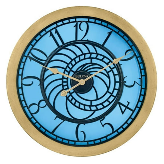 Wizard Illuminated Wall Clock 24" by Bulova