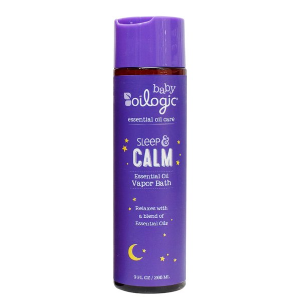 Oilogic Slumber & Sleep Baby Safe Essential Oil Vapor Bath, 9 fl oz