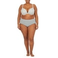 thumbnail image 3 of Secret Treasures Women's and Women's Plus Size Cotton Underwire Plunge Bra, 3 of 5