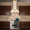 thumbnail image 2 of ZLine 369UFRD30 Unfinished Wooden Wall Mount Range Hood, 2 of 6