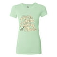 thumbnail image 2 of Wild Bobby, Y'all Need Jesus & Country Music, Pop Culture, Women Slim Fit Junior Tee, Mint, Large, 2 of 4