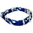 thumbnail image 4 of Country Brook Petz® Premium Royal Blue and White Camo Dog Collar and Leash, Large, 4 of 6