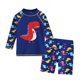 thumbnail image 4 of Trajes de baño para niños Bañadores para niños Bañadores de manga larga divididos Protección solar Secado rápido Trajes de baño lindos para bebés Niños Niños, 4 of 4