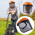 thumbnail image 4 of HongHeng Safety Mask with Mesh Visor for Chainsaw Trimmer Pole Pruners, Protective Mask and Mesh Mask for Face Protection, 4 of 4