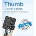 thumbnail image 2 of Filtered Shower Head Black - 6 Modes High Pressure Handheld Shower Head with Filter, Detachable Handheld Showerhead Set with 59 inch Stainless Steel Hose, 2 of 6