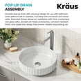 thumbnail image 4 of KRAUS Pop-Up Drain for Bathroom Sink in Brushed Gold, 4 of 7