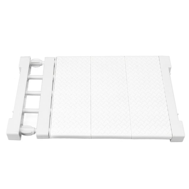 Closet Tension Shelf,Tension Shelf Adjustable Closet Tension Shelf Rack Cabinet Rod Rack Superior Craftsmanship