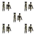 thumbnail image 3 of Traje completo de camuflaje Eigraketly Neopreno 3MM, 3 of 6