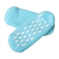 thumbnail image 1 of Calcetines de gel hidratantes para pies secos y agrietados | Calcetines hidratantes con vitamina E | Tratamiento reutilizable de algodón suave para talones y callos para mujeres y hombres, 1 of 3