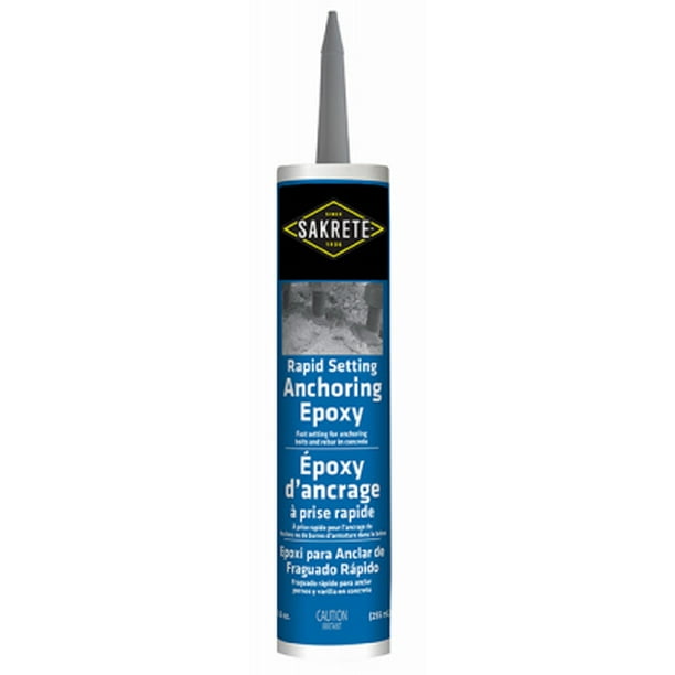 Anchoring Epoxy, FastSetting, 8.6oz.
