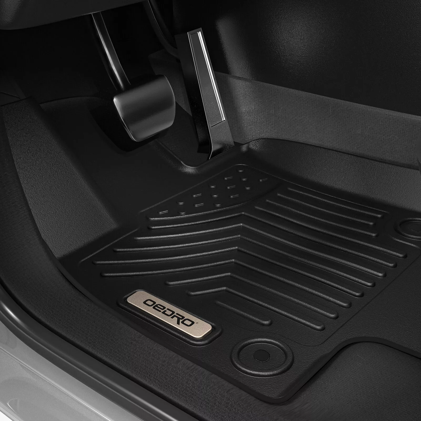 RVNI Floor Mats for 2024 2025 Tesla Model 3 Highland Full Set Floor Mats and Cargo Liner Mat for Tesla Model 3 Highland TPE All-Weather