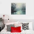 thumbnail image 5 of COMIO Storm, Teal Landscape, Print On Canvas, Panoramic Canvas Wall Art Prints, Landscape Wall Art, Nature Canvas Prints, Nature Art Prints for Wall Decor, Art Print, 5 of 5